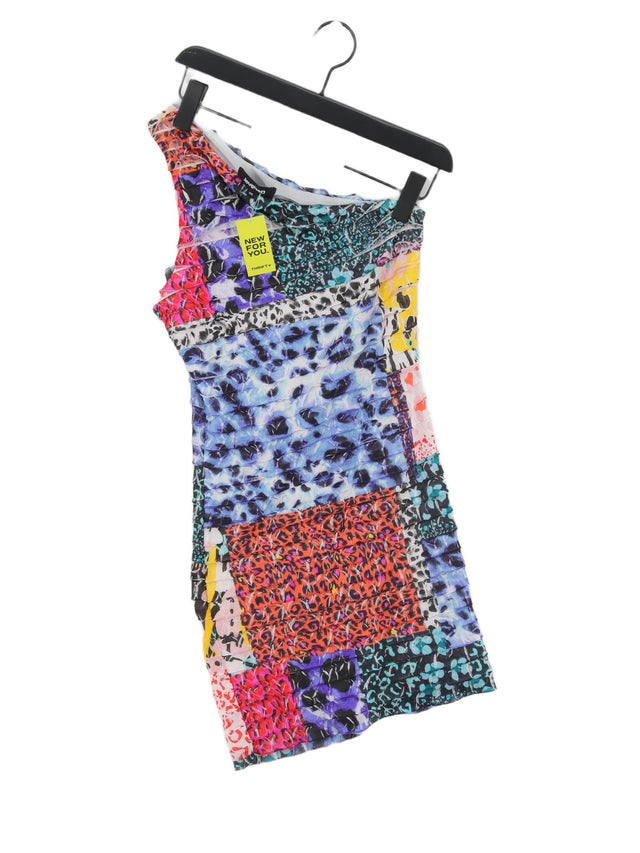 Desigual Women's Midi Dress XS Multi Polyester with Elastane