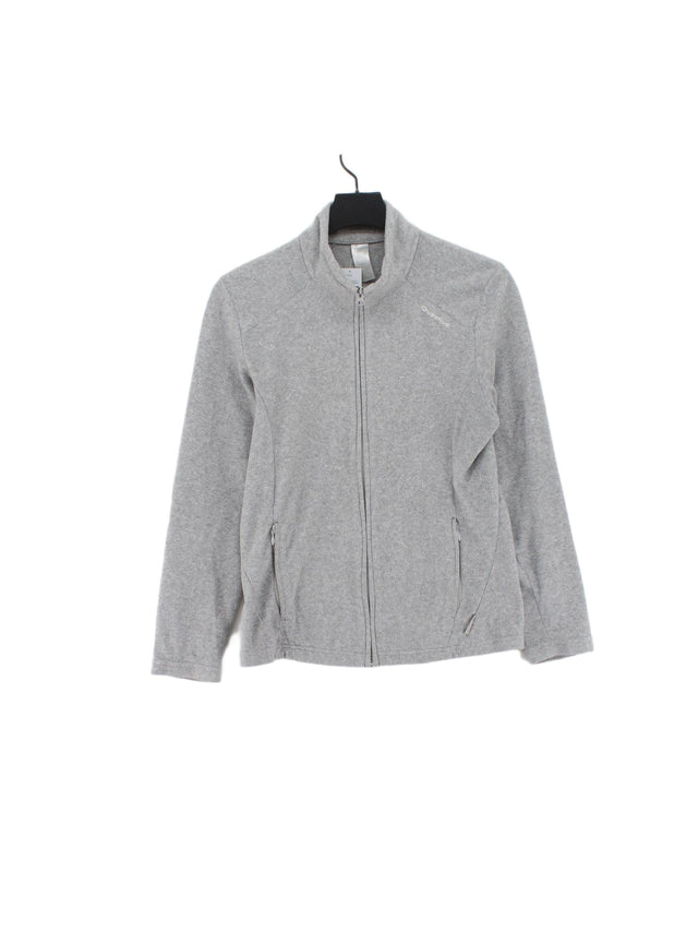 Quechua Women's Hoodie L Grey 100% Polyester