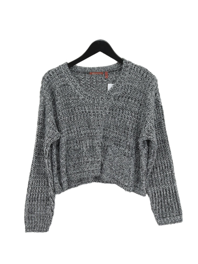 525 America Women's Jumper S Grey 100% Acrylic