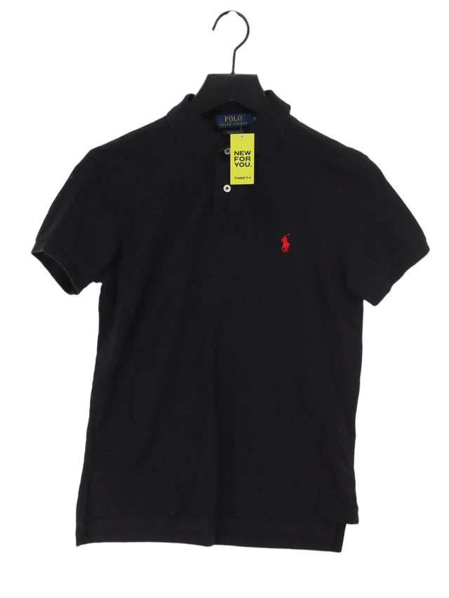 Ralph Lauren Men's Polo S Black 100% Cotton