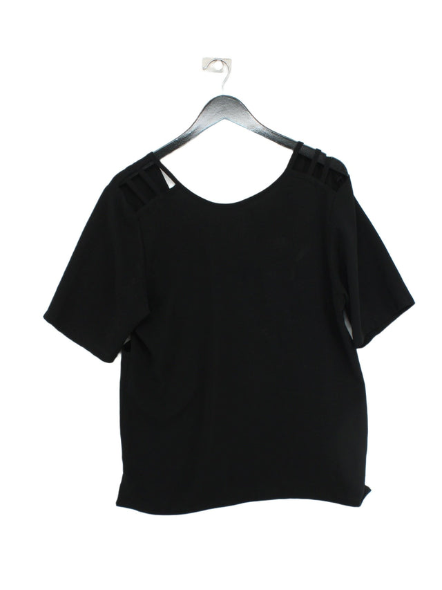 Pins And Needles Women's Top M Black 100% Polyester