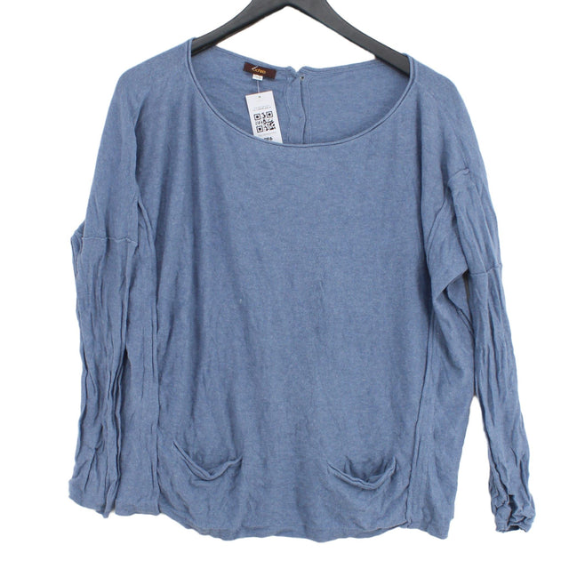 Ochre Women's Top M Blue 100% Cotton