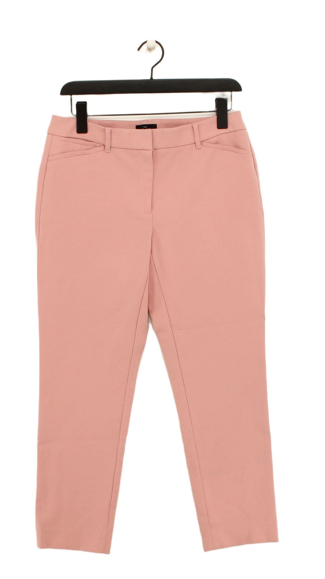 White House Black Market Women's Suit Trousers UK 8 Pink