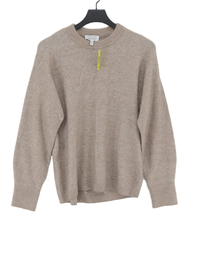 & Other Stories Women's Jumper XS Tan Other with Elastane, Polyamide
