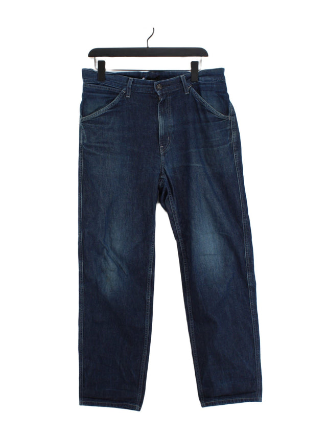 Uniqlo Men's Jeans W 32 in Blue 100% Cotton