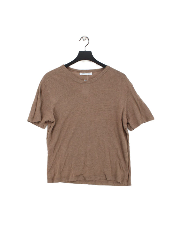 Samsoe&samsoe Women's T-Shirt XL Brown 100% Other