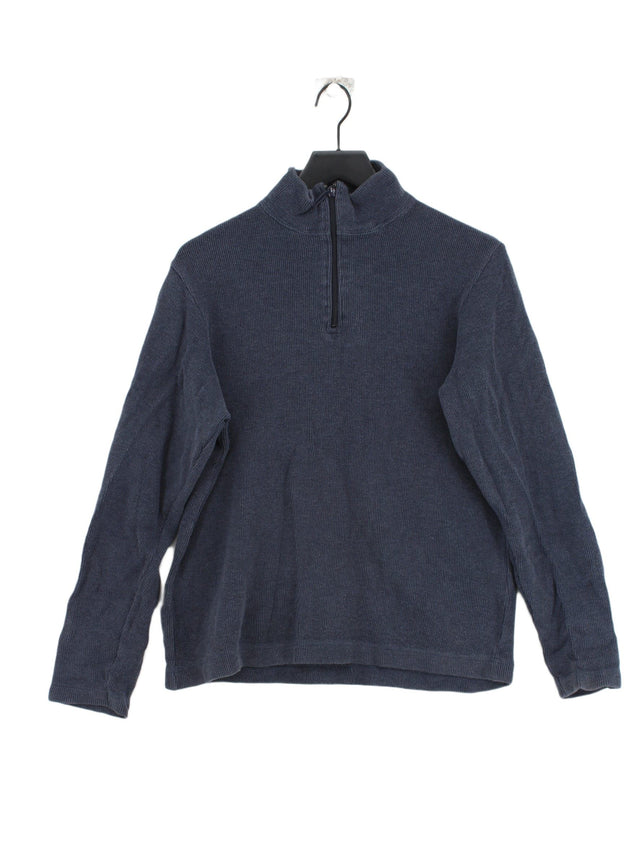 Gap Men's Jumper S Blue 100% Cotton