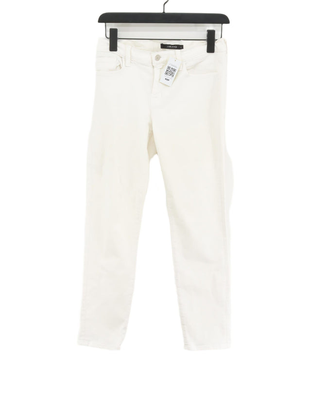 J Brand Women's Jeans W 29 in White 100% Cotton