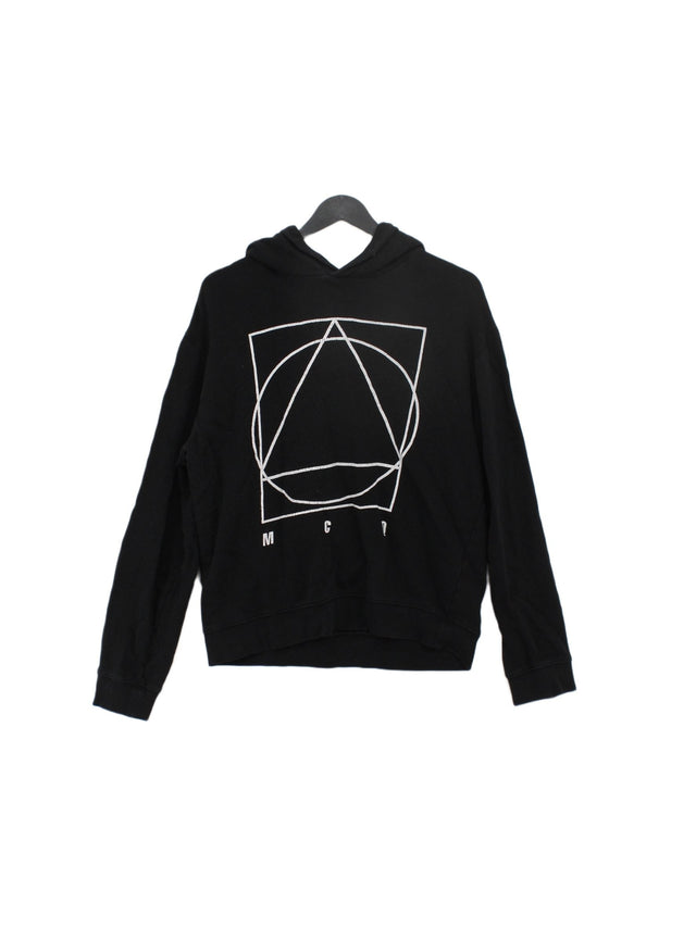 McQ Men's Hoodie Chest: 44 in Black 100% Other