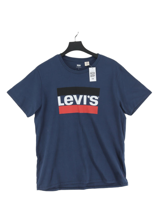 Levi’s Men's T-Shirt XL Blue 100% Cotton