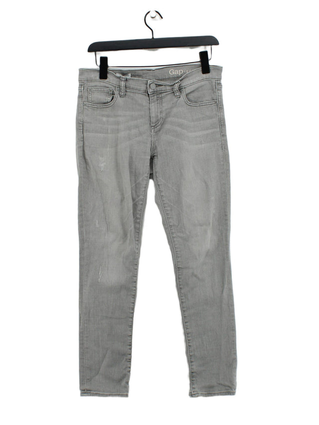 Gap Women's Jeans W 26 in Grey Cotton with Elastane