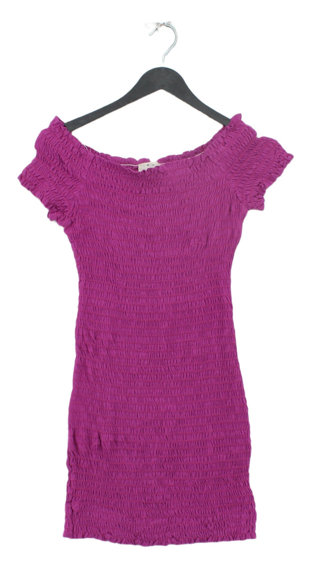 Pins And Needles Women's Mini Dress S Purple Rayon with Spandex