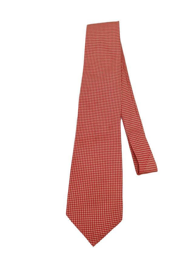 Boden Men's Tie Red 100% Silk