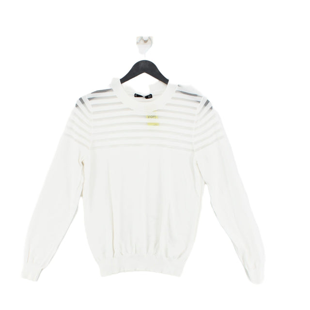 MNG Women's Jumper M White 100% Other