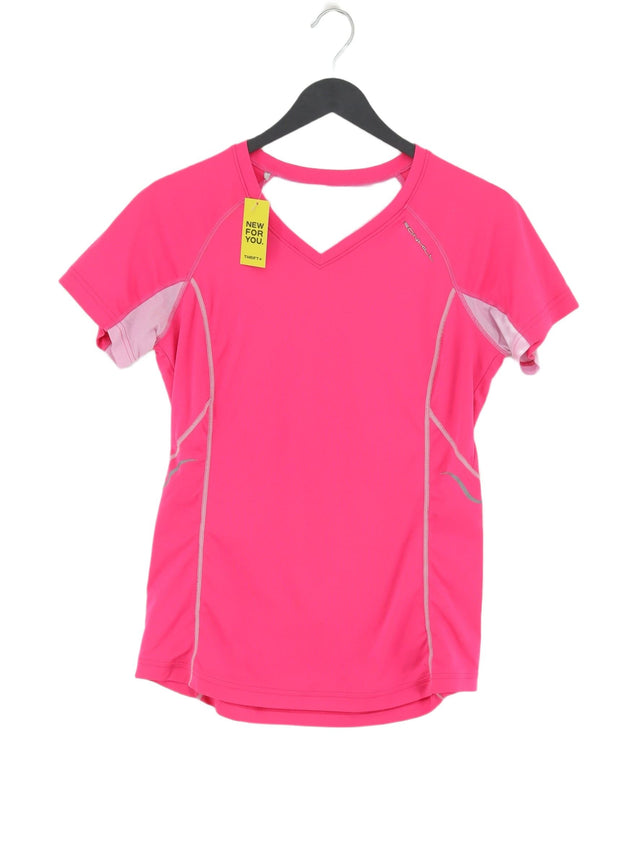 Ronhill Women's T-Shirt M Pink 100% Polyester