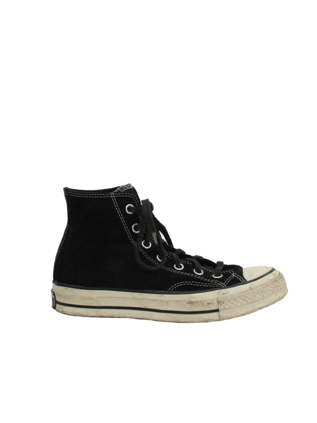 Converse Women's Trainers UK 5.5 Black 100% Other