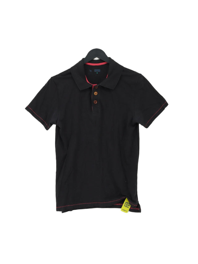 Paul Smith Men's Polo M Black 100% Cotton