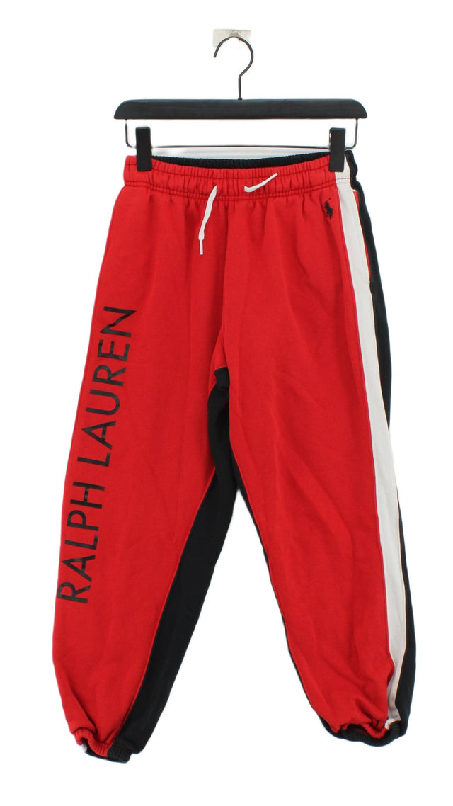 Ralph Lauren Men's Sports Bottoms S Red Cotton with Polyester