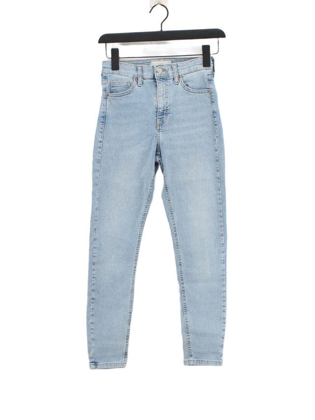 Topshop Women's Jeans W 26 in; L 30 in Blue 100% Cotton