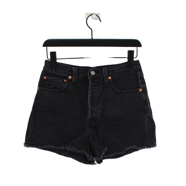 Levi’s Women's Shorts W 28 in Black Cotton with Elastane