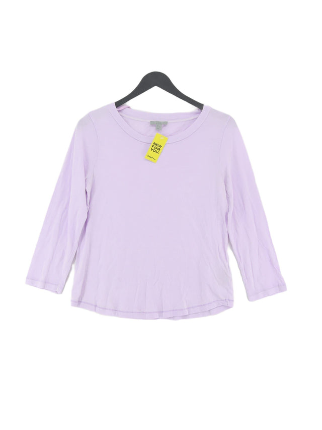 COS Women's Top S Purple 100% Cotton