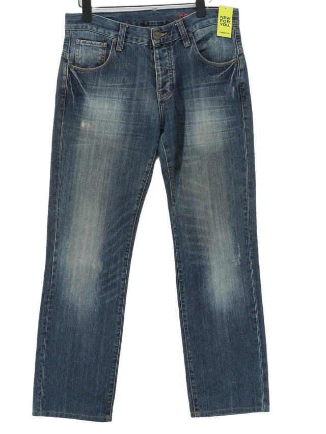Cross Men's Jeans W 31 in Blue 100% Cotton