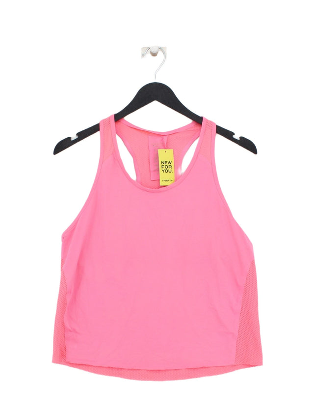 Sweaty Betty Women's T-Shirt S Pink Polyamide with Elastane