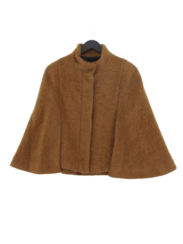 Zara Women's Coat M Brown 100% Other