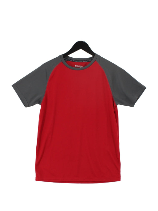 Mountain Warehouse Women's T-Shirt M Red 100% Polyester