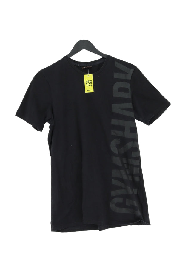 Gymshark Men's T-Shirt M Black 100% Other