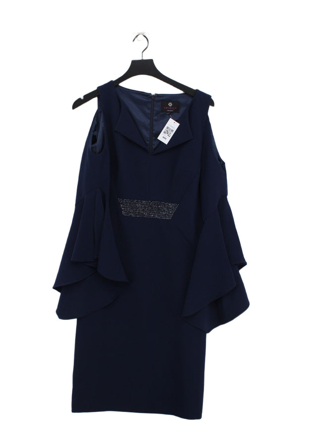 Ariella Women's Midi Dress M Blue 100% Polyester