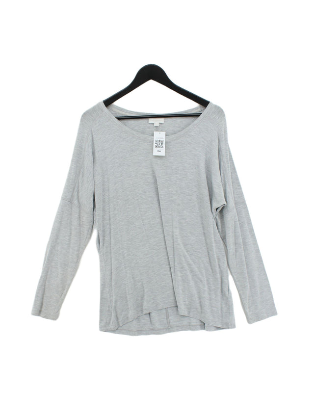 The White Company White Label Women's Top UK 10 Grey 100% Other
