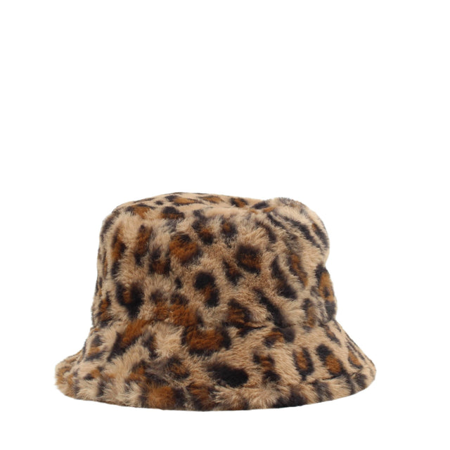 New Look Women's Hat Tan Polyester with Cotton