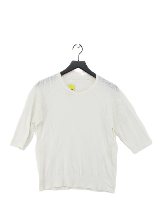 Sweaty Betty Men's T-Shirt L White 100% Polyamide