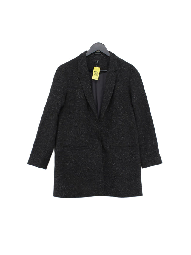 COS Women's Blazer UK 10 Grey Wool with Polyester