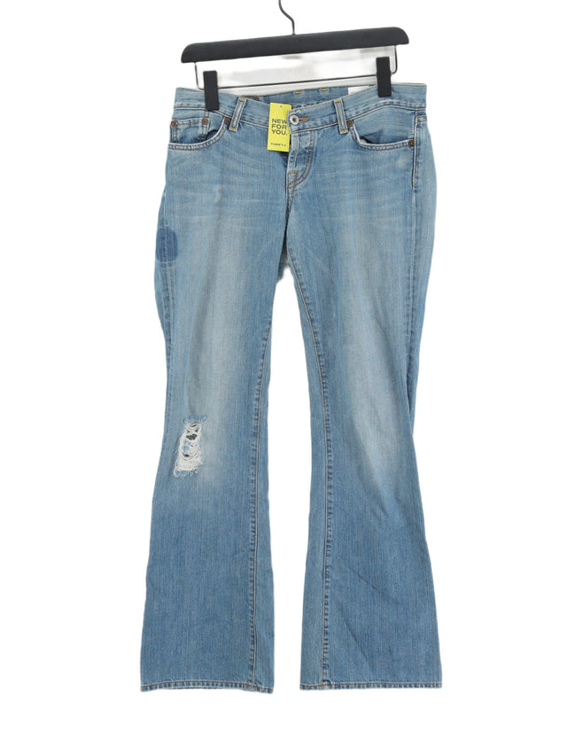 Vintage Lucky Brand Women's Jeans UK 12 Blue 100% Cotton