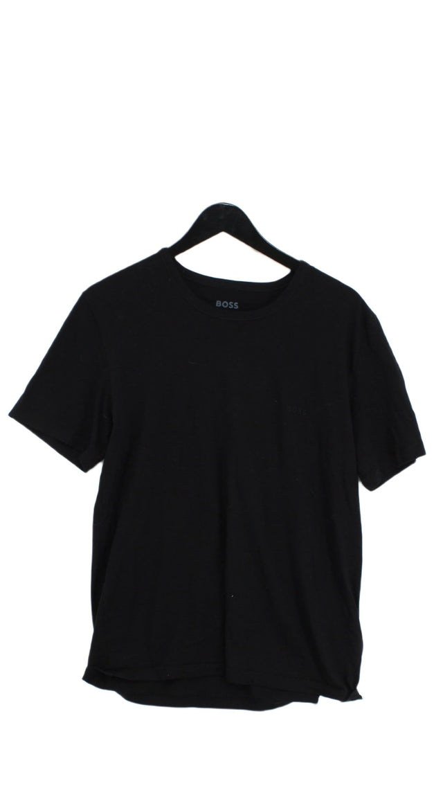 Hugo Boss Women's Top L Black 100% Cotton