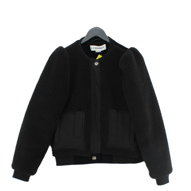 L.F. Markey Women's Jacket UK 10 Black 100% Polyester
