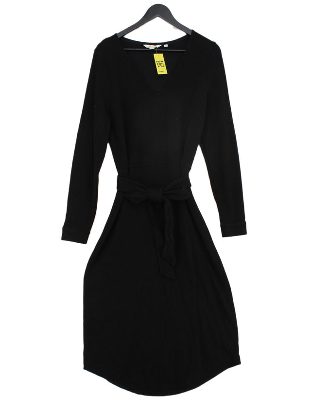 Boden Women's Maxi Dress UK 16 Black 100% Cotton