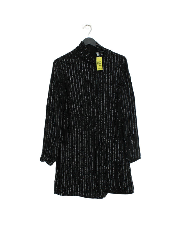 Jigsaw Women's Midi Dress UK 12 Black 100% Viscose