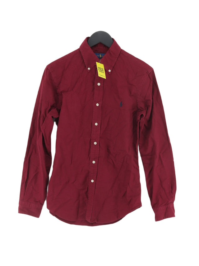 Ralph Lauren Men's Shirt S Purple 100% Cotton