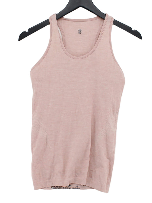 Sweaty Betty Women's T-Shirt S Pink 100% Polyamide