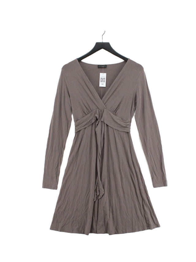 The White Company Women's Midi Dress M Grey 100% Other