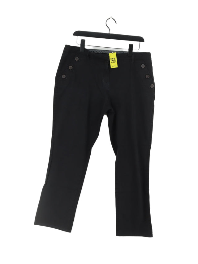 Maine Women's Trousers W 38 in Black 100% Other