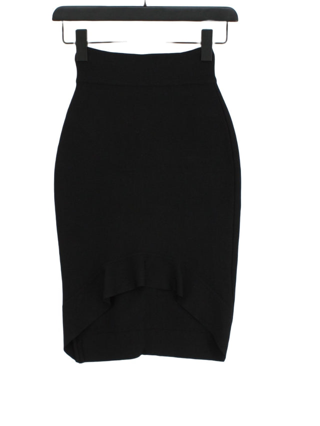 Mistress Rocks Women's Midi Skirt XS Black 100% Other