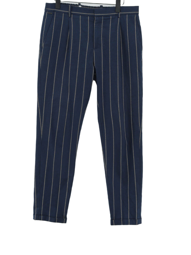 Scotch & Soda Men's Suit Trousers W 32 in Blue