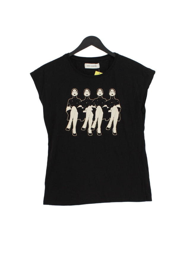 Sofie Schnoor Women's T-Shirt S Black 100% Cotton