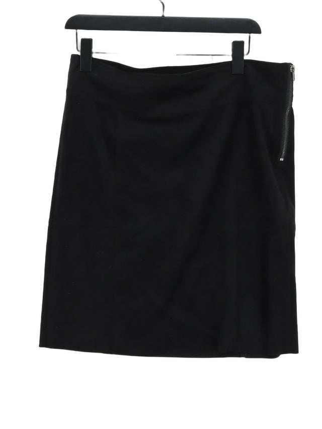 Vero Moda Women's Midi Skirt XL Black Polyester with Elastane