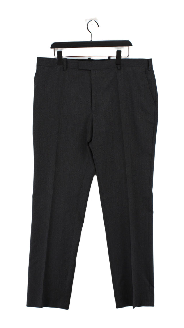 Jaeger Men's Suit Trousers W 40 in Grey 100% Other