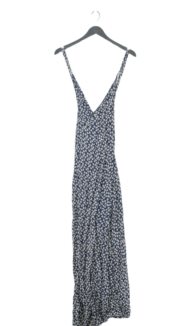 Reformation Women's Maxi Dress UK 10 Blue 100% Viscose
